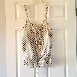 Old Navy Ruffled Polka Dot Top
